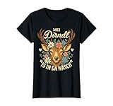 Trachtenshirt Dirndl is in da Wäsch Trachten Shirt