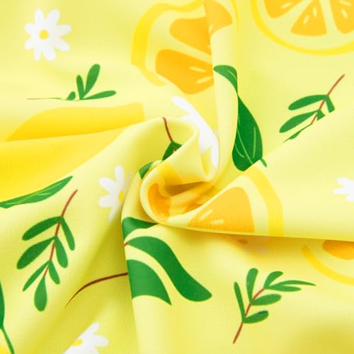 Image of Girls Swimsuit One Piece Bathing Suit with Adjustable Straps Cute Little Kids Swimming Suits Beach Swimwear 4T-12