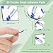 Weenkilly Double Sided Adhesive Pads, 80 Pcs 3mm Double Dided Tape Waterproof Mounting Tape for Home Décor & DIY Art Crafts Supplies Strong Pad Mounting Adhesive (Not for Foam Panels) (THK: 3mm)