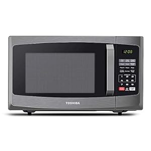 Toshiba 800w 23L Microwave Oven with Digital Display, Auto Defrost, One-touch Express Cook with 6 Pre-Programmed Auto…