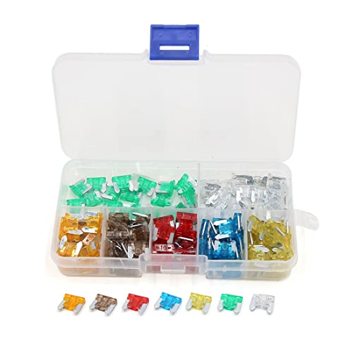 Fusible mini lame auto avec assortiment de 5A à 30A pour prévenir les pannes de circuit