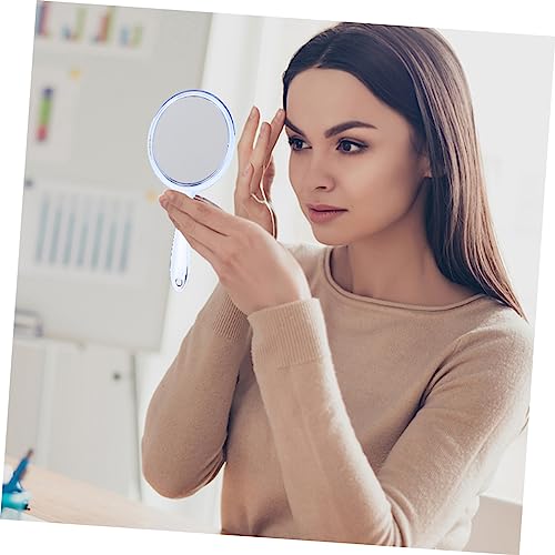 Espejos portátiles de maquillaje doble cara 3 pcs miniatura 7