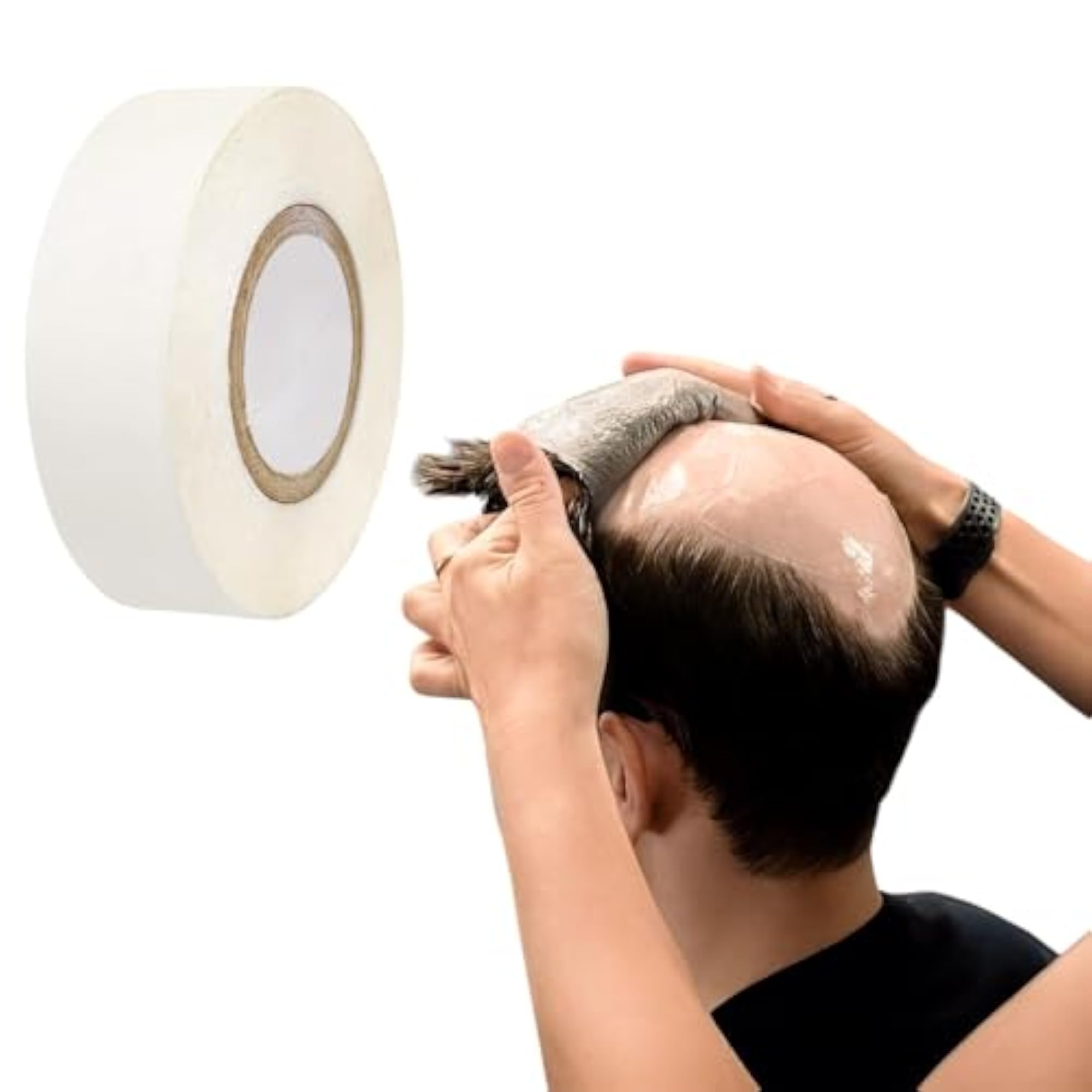No-Shine Hair Small Tape for Men, Hairpiece Adhesive
