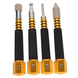 EPIGEIST 4 Stück Teiliges Tap Down Pen Kit für Autodellen Vielseitiges Dent Remover Werkzeug Magnetisches Reparaturset für Schnelle Karosserieausbesserung Benutzerfreundlich und