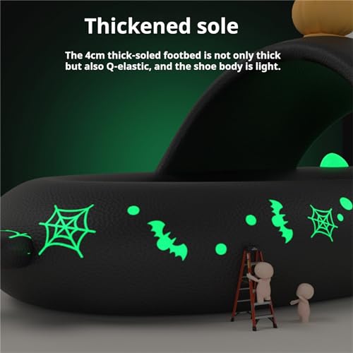 Generic Christmas Shark Slides, Halloween Shark Slides, Shark Slides Glow in the Dark, 3D Cloudy Shark Slippers2
