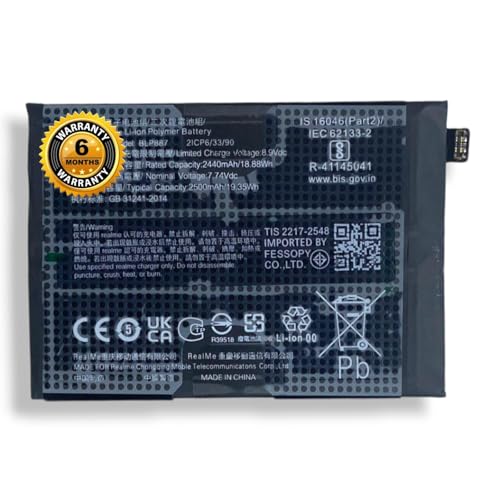 Image of Original BLP887 Battery for Realme GT Neo 2, GT Pro 2 Battery with 6 Month Warranty****(N274)