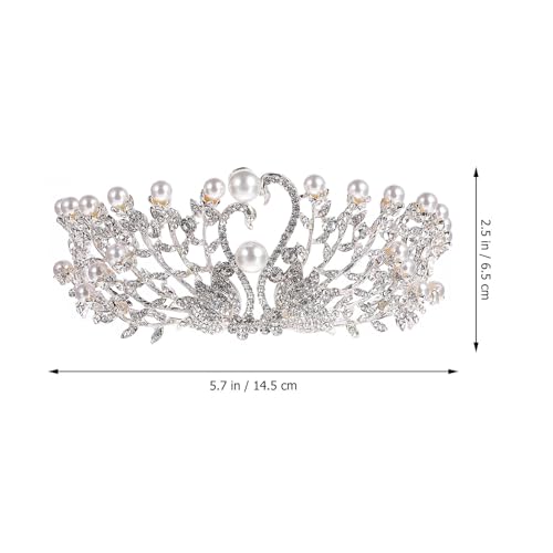 Tiara de boda para novias e invitadas perfecta en peinados de fiesta de noche 2