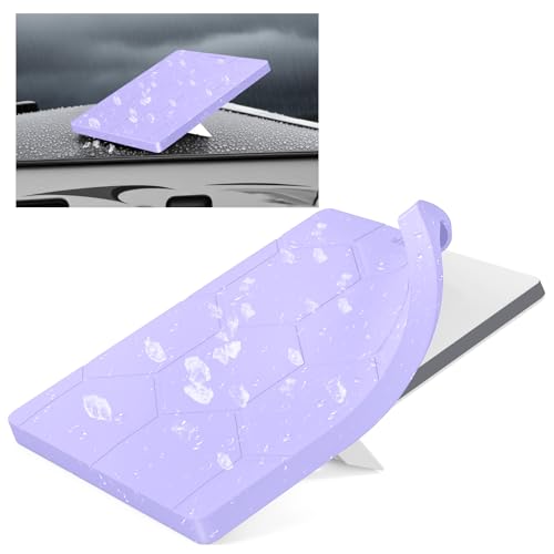 Image of Starlink Mini Protective Cover Case, Hailproof Liquid Silicone Protective Case for Starlink Mini Dish, Star Link Minis Accessories Waterproof Shockproof Portable for Outdoor Camping, Purple