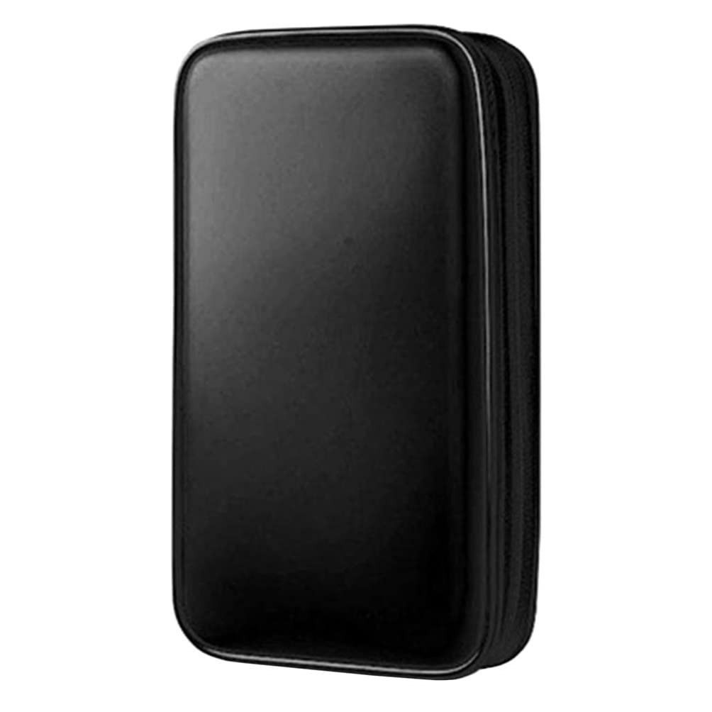 portable cd case 80 disc dvd vcd dj storage album bag box travel wallet holder organizer for home car cd box bag black