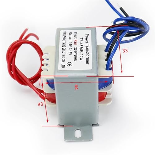 Transformateur automatique 220V 6V AC 10W pour circuit de commande