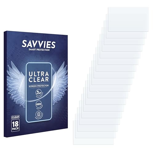 savvies Screen Protector compatible with Leica CS20 3.75G Protection Film Clear 18-Pack