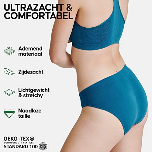 DANISH ENDURANCE Naadloze Onderbroeken voor Dames, van Bamboe Cellulose, Stretchy, 3-pack - Image 3