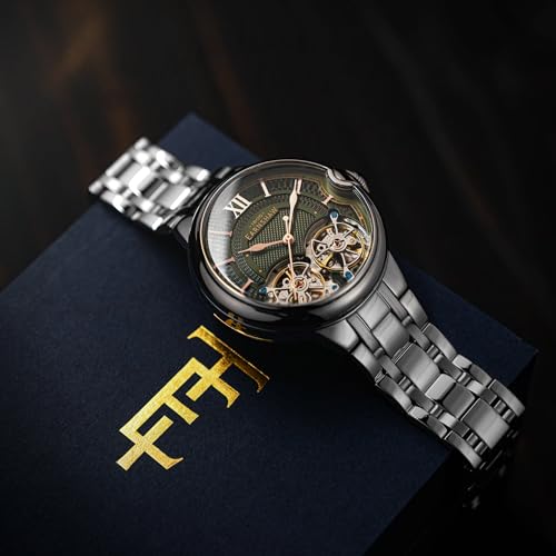 EARNSHAW Analog Green Dial Men's Watch-ES-8266-77 - Image 2