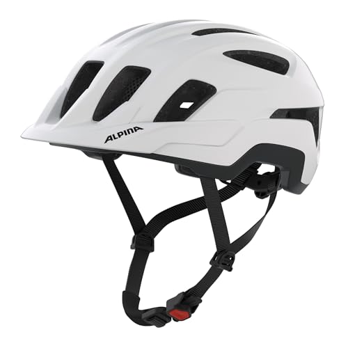 Alpina Paranus Blanco Mate, el casco de ciclismo neutro ideal para tus aventuras de trekking