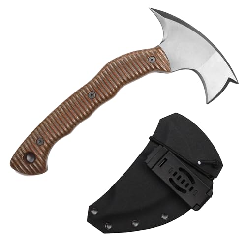 AncientSmithy Tactical Tomahawk Axe Bushcraft Camping Hatchet Outdoor