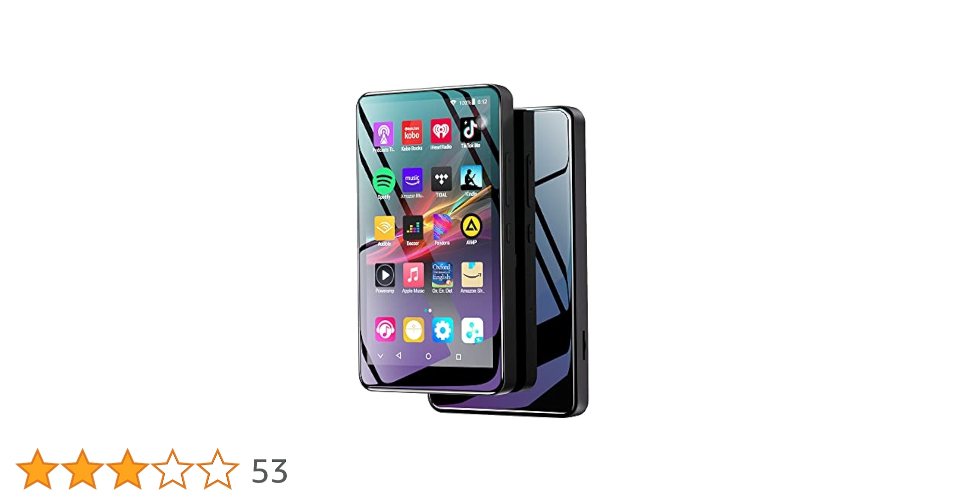 オーディオプレイヤー PECSU P5S Android 8.1.0【美品】 PECSU P5S BluetoothとWiFi 32GB Android 8 0 MP3/MP4プレーヤー