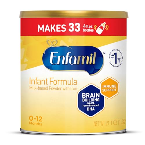 Enfamil Infant Formula, Milk-based Baby Formula with Iron, Omega-3 DHA