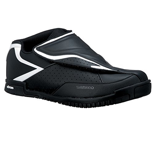 SHIMANO Men's All Mountain Bike Shoe Black/White-47.0