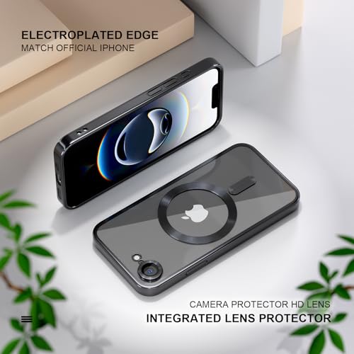 Image of Misea Magnetic for iPhone 17e / 16e Case Compatible with MagSafe Black