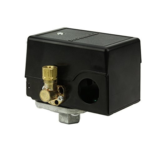 Pressure switch for air compressor made by Furnas / Hubbell 69JF7LY 95-125 single port w/ unloader & on/off lever