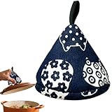 Funda para mango de olla aislada - Guantes para hornear para cocina y barbacoa - Guantes con diseño de gato para cocinar barbacoas para ahumar en casa o apartamento