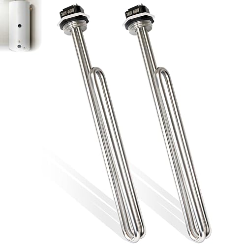 Upgraded 02582 4500W 240V Water Heater Element Screw-in Foldback Type