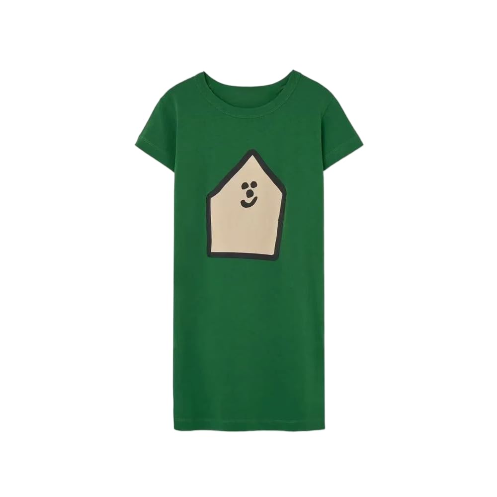 Camiseta y Shorts para niños JJDFW, Estampado Rojo de Verano, Vestido de Moda para niñas, Dibujos Animados, Lindos Tops de Manga Corta para niños y niñas