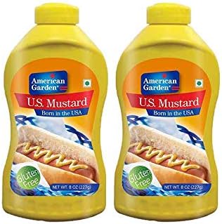 AG U.S. Mustard (Squeeze)- 227 grams |Pack of 2