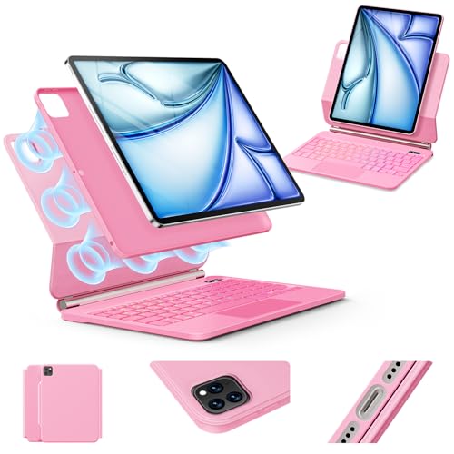 iPad Air 13C` (M3 2025/M2, 2024) L[{[hP[X iPad Pro 12.9C`(3/4/5/6) p }WbNX^C }Olbg - t[eBOJ`o[X^h - obNCgL[{[hP[X }