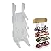 BISOZER Finger Skateboard Display Rack, Pro Finger Board Racks Floor Stand, Five-Layer Angle Skateboard Holder, Mini Skateboard Storage Racks, Skateboard Decorative Stand, Robust and Easy to Install