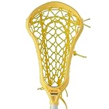 City Sports GAIT Whip Flex Mesh Strung Women's Lacrosse Head - Ultimate Scoop Design, Unrivaled Front Pocket, Double Sidewall Technology (Yellow)