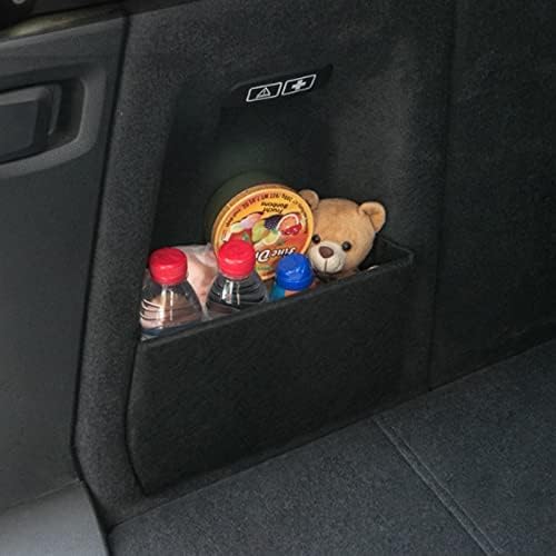 Buchklassiker 2Pcs Kofferraum Organizer Partitionen für X3 G01 2017 2018 2019 2020, Kofferraum Organizer Auto Kofferraum-Aufbewahrung Blende Trunk Organizer Partitionen Zubehör