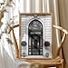 Ajsupplydecor High Fashion Luxury Brand 1 Poster Wall Art Print, Black and White Artwork for Bedroom, Bathroom, Living Room Decor B62 (High Fashion Luxury Brand 1, 14" L x 11" W, Wood Frame)