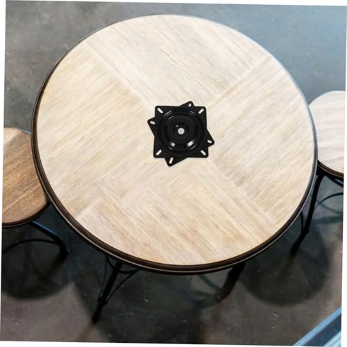 Support de remplacement métal et base pivotante rotative pour tabouret de bar robuste - 3