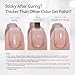 BORN PRETTY Builder Gel for Nails, 8-in-1 Extension Gel Strengthener Gel Hard Builder Nail Gel Base Top Gel, Pink Gel Builder Rhinestone Nail Glue Gel in A Bottle Nails 15ML