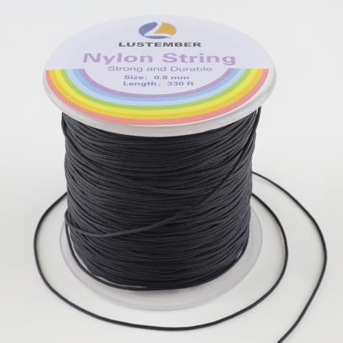 Comparison: Best String For Wind Chimes 9 0.8mm Nylon String, Strong Bracelet String, Durable Nylon Cord for Jewelry Making, Bracelets, Beading, Necklaces, Rattail Braiding, Kumihimo, Wind Chimes, Blinds and Handicrafts