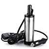 flintronic® DC 12V 38mm oliepomp water pomp, olie diesel stookolie water dompelpomp brandstof overdracht voor auto, auto, auto, caravan, marine boot #1 Silber 38mm- Zigarettenanzünder #1 Silber 38mm- Zigarettenanzünder
