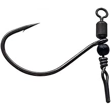Gamakatsu G Finesse Swivel Drop Shot Fishing Hook with Nano Smooth Coat 1 Pack