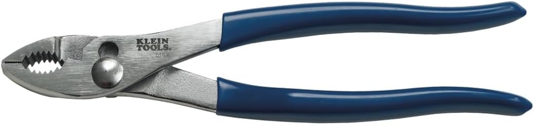 Klein Tools D511-8 Slip-Joint Pliers, 8-Inch