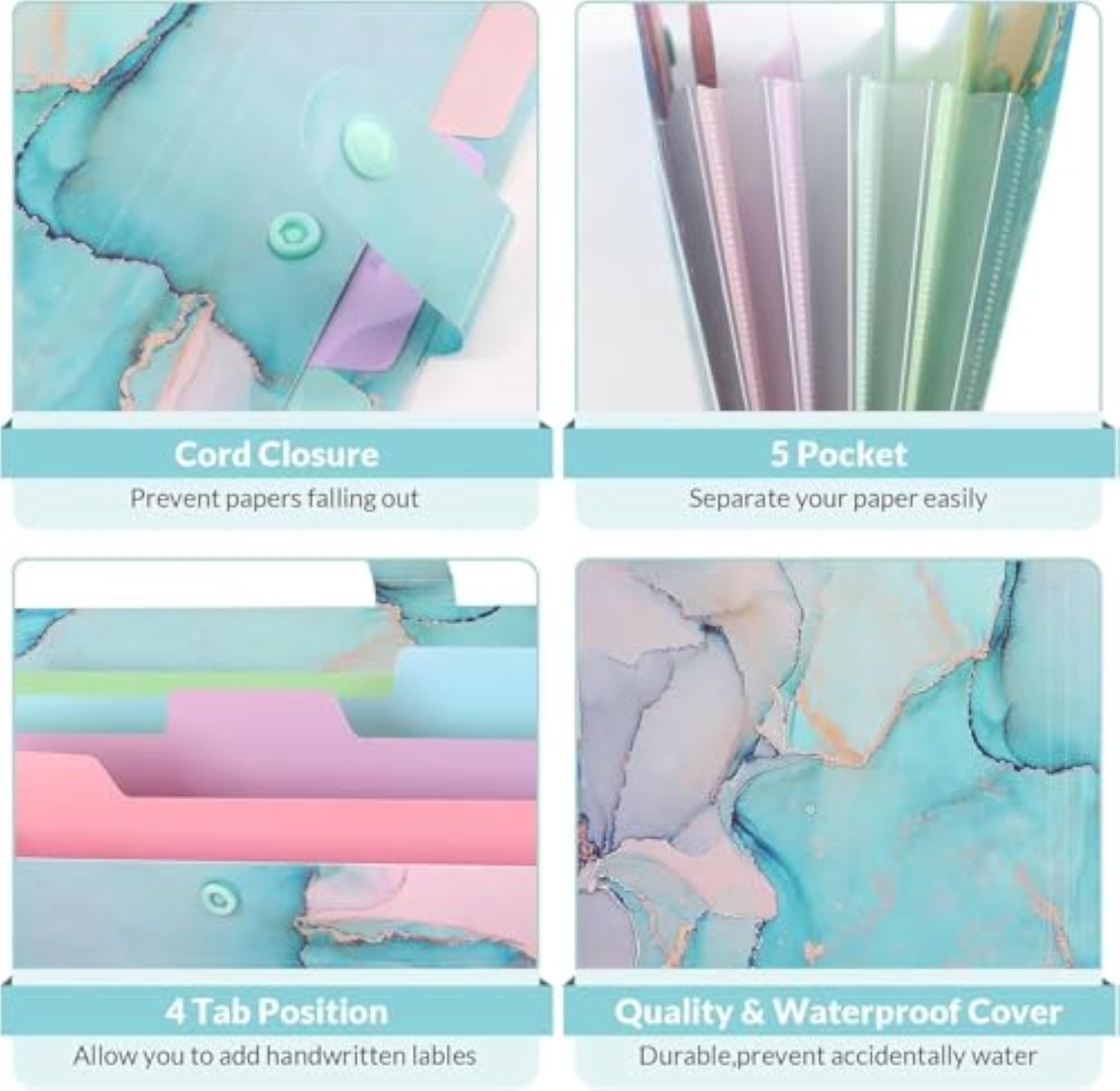 Expanding File Folder with Labels