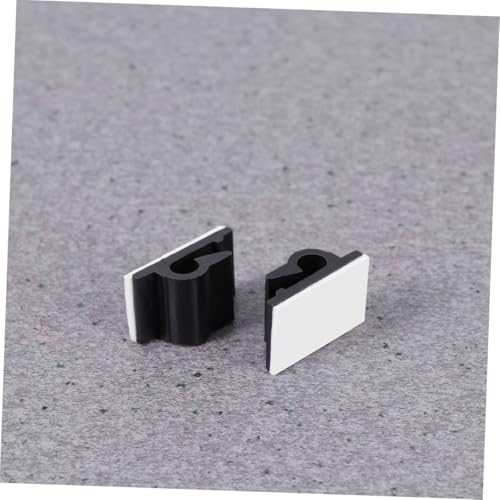 Clips Adhesivos para Cables 50 piezas Nylon Negro 94V-2 con Doble Cinta Adhesiva, Pegatinas Esponjosas, para Cables y Redes, Uso en Techo o Hogar miniatura 5