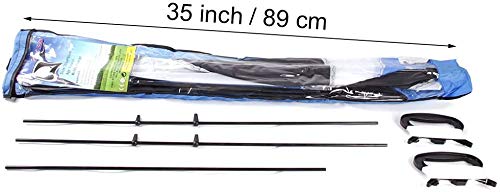 Babyeden Blue Sport Prism Delta Dual-Line Stunt Kite, 84-Inch #TOP2