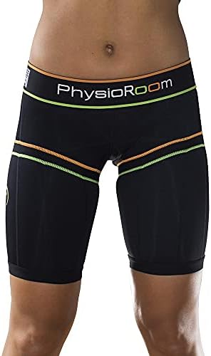 PhysioRoom Harley Street Elite Impact Compression Shorts - Moisture Wicking, Anti-Chafing, Base Layer Shorts Designed to Prevent Hamstring & Groin Injuries - Ideal for Running, Fitness & Sports