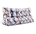 Produktbild Nwn Kissen zurück Lordosenstütze Kissen Lesekissen für Bett Kopfteil Rückenlehne Sofakissen, einfach zu entfernen und zu waschen (Farbe : B, größe : 70cm)