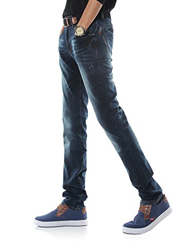 Demon&Hunter Men's Slim Fit Jeans Stretch S30S32