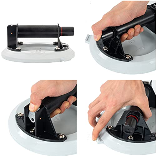 Imt 2 Pack 8" Glass Suction Cup For Rough Surface, Non-Marking Glass Lifter With Handle For Granite Lifting&Window Replacement, W/Free Case #TOP6