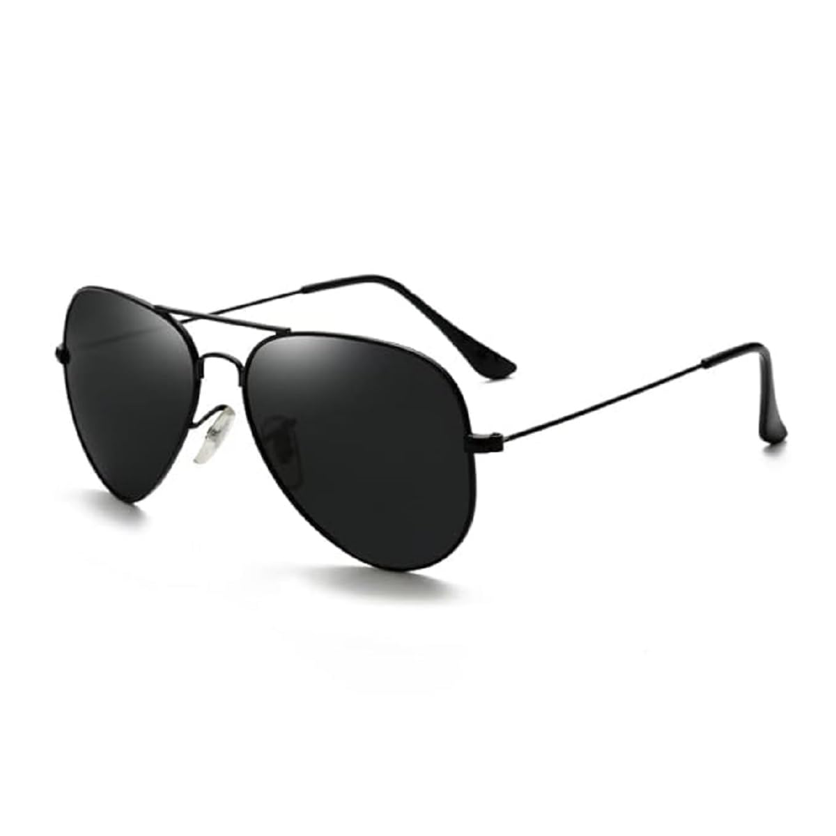 Aviator Sunglasses for Women Men UV Protection Metal Mirror Frame Green - Pack of 1-image-33