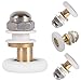 LumaGrove Shower Door Rollers Durable Roller Shower Rooms Cabins Pulley Shower Room Roller/Runners/Wheels/Pulleys Diameter 25MM/27MM Shower Door Wheels(27mm)