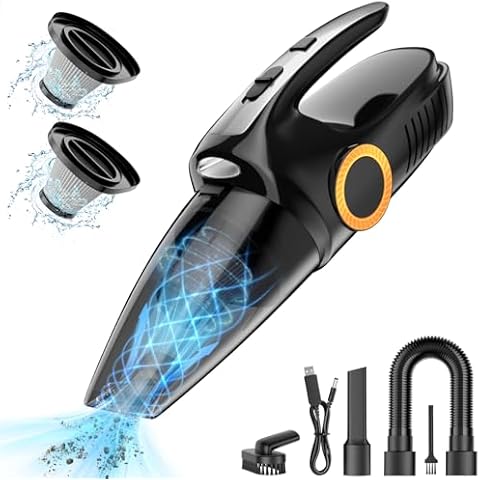 NHOWIN Cordless Handheld Vacuum Cleaner with Powerful Suction Cover