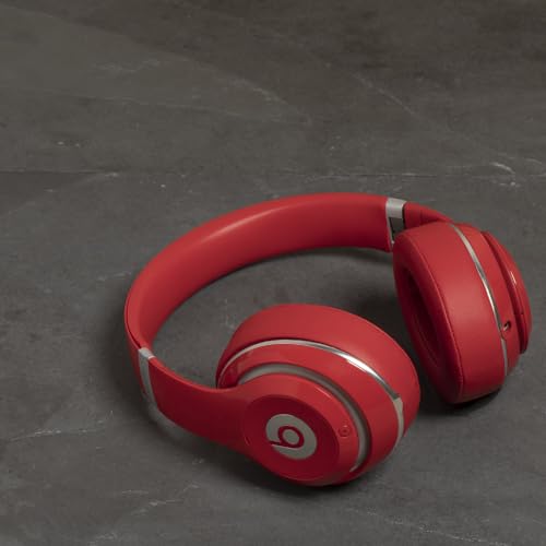 Image of WC Wicked Cushions Replacement Ear Pads for Beats Studio 2 & 3 (B0501, B0500) Wired & Wireless | Does NOT Fit Beats Solo | Softer PU Leather, Enhanced Foam & Stronger Adhesive | Red